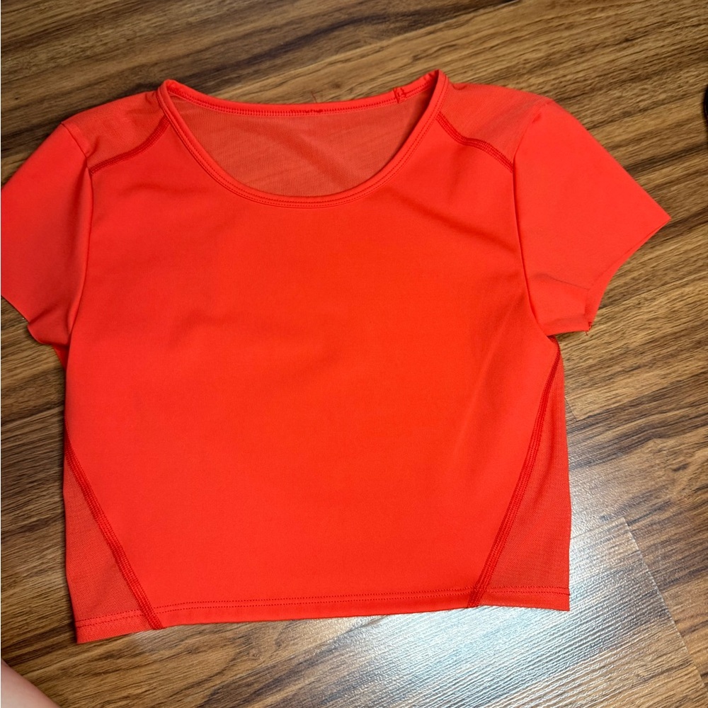 Aerie Bright Red Crop Top
